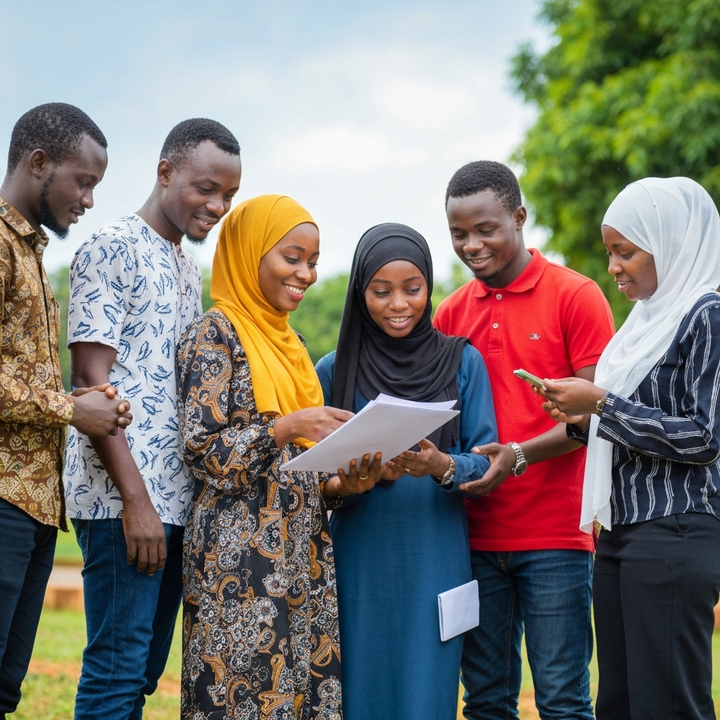 MSA Students studying together